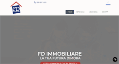 Desktop Screenshot of fdimmobiliare.net