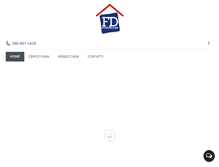 Tablet Screenshot of fdimmobiliare.net